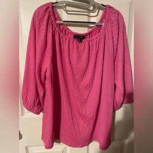 New without tags bright pink women’s top